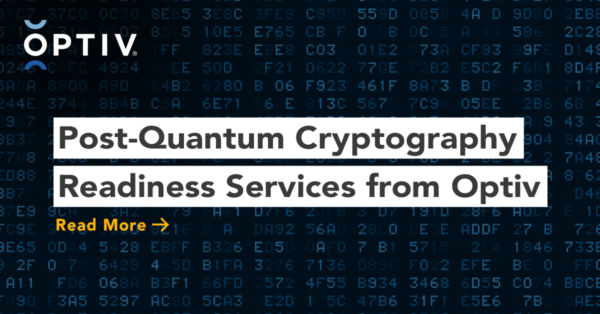 Post Quantum Cryptography Readiness Services From Optiv Optiv